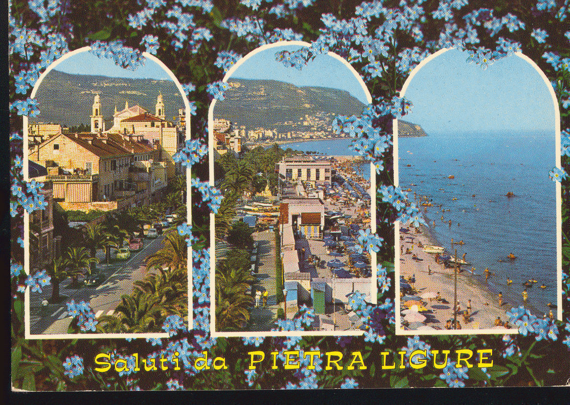 PIETRA LIGURE - 3 VEDUTE - V1981