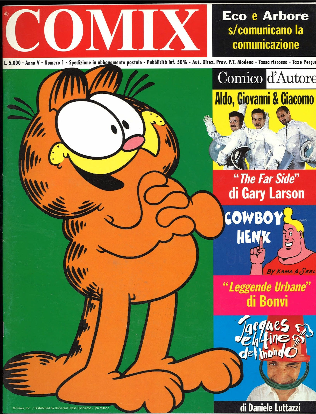 COMIX GENNAIO 1996