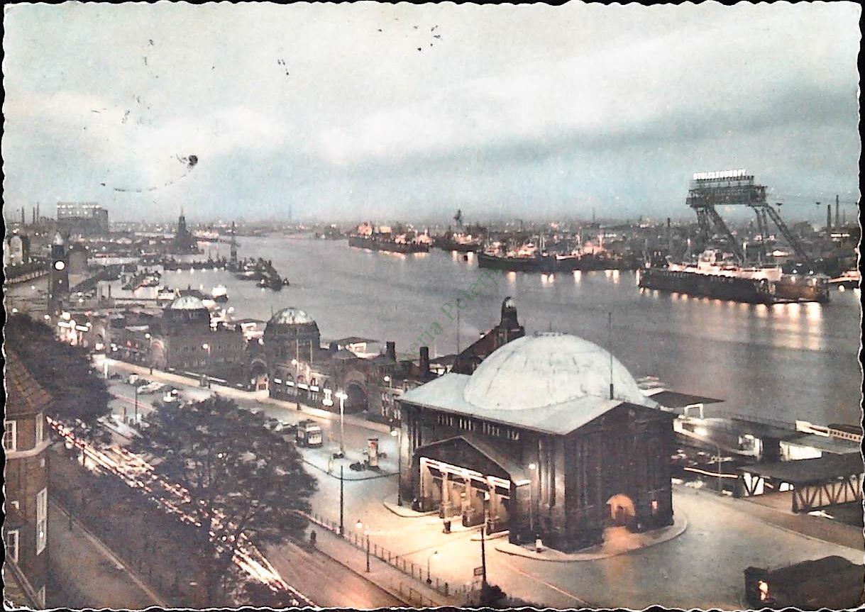 HAMBURG - ELB TUNNEL - V1957