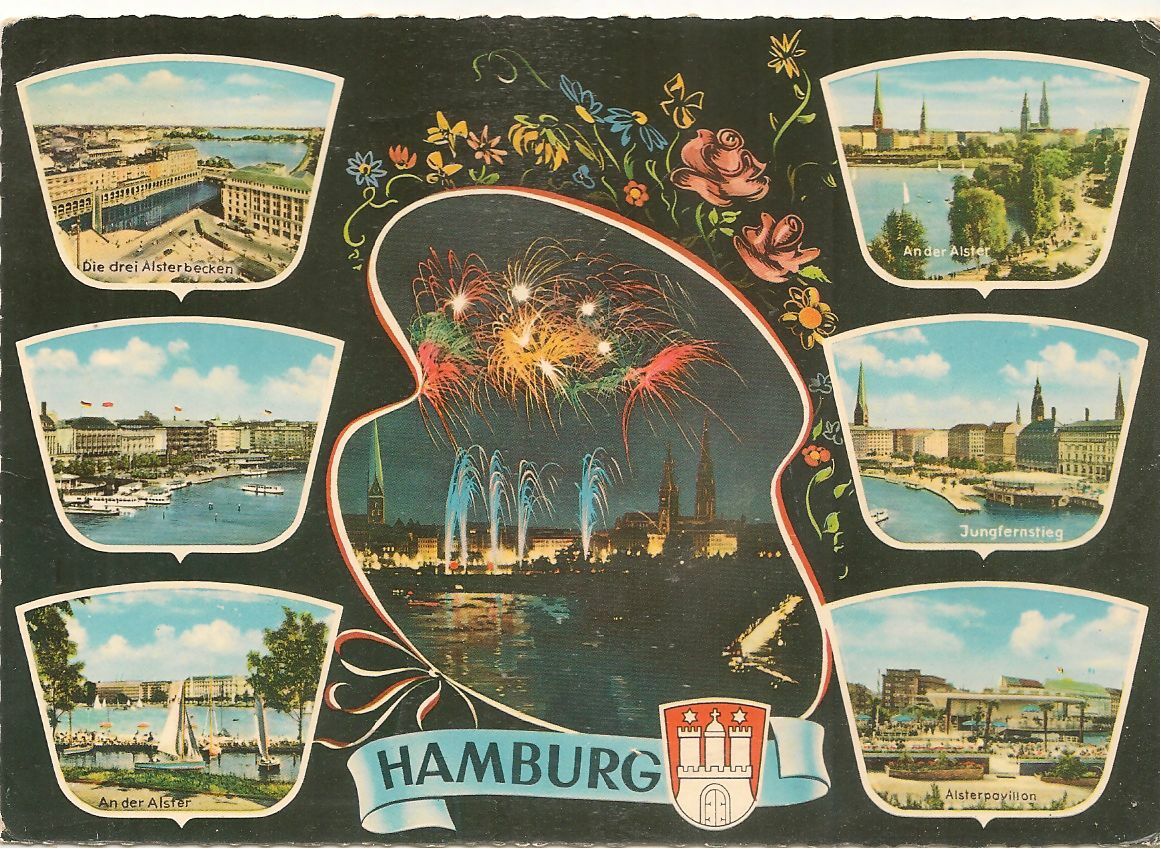 HAMBURG - SETTE VEDUTE -V1960