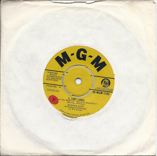 A LADY LOVES - PLEASE DO IT AGAIN -- EARTHA KITT