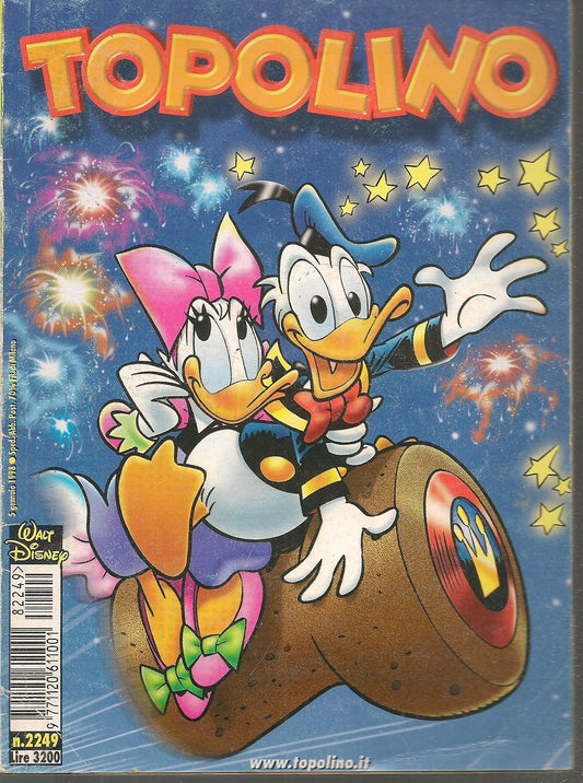 TOPOLINO N. 2249 - 5 GENNAIO 1998