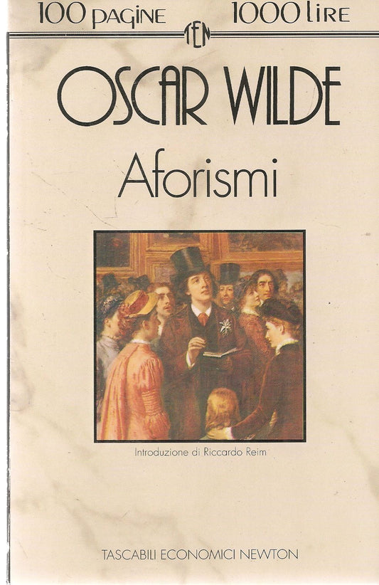 AFORISMI - OSCAR WILD - NEWTON 1993