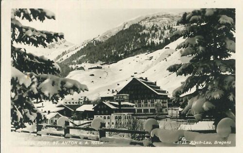 ST. ANTON - HOTEL POST  -  V1955