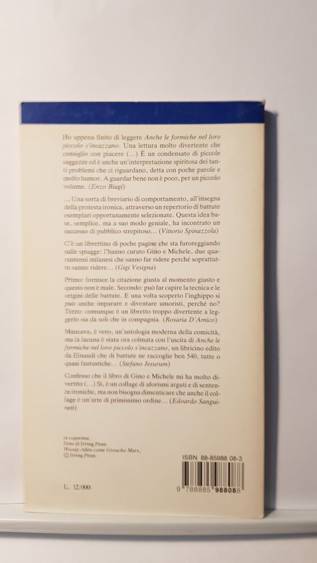 ANCHE LE FORMICHE NELLORO PICCOLO SI INCAZZANO - ANNO SECONDO - 1992