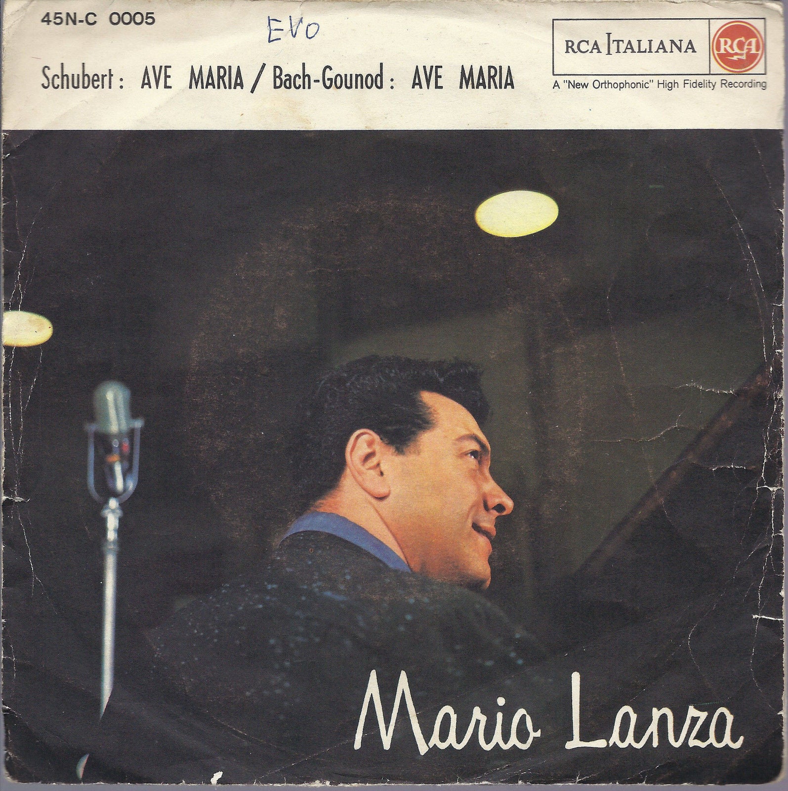 AVE MARIA di Schubert - AVE MARIA di Bach-Gounod # MARIO LANZA