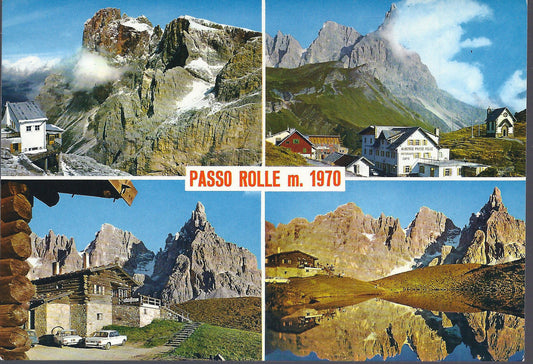PASSO ROLLE  m. 1970 - 4 VEDUTE - NV - FG