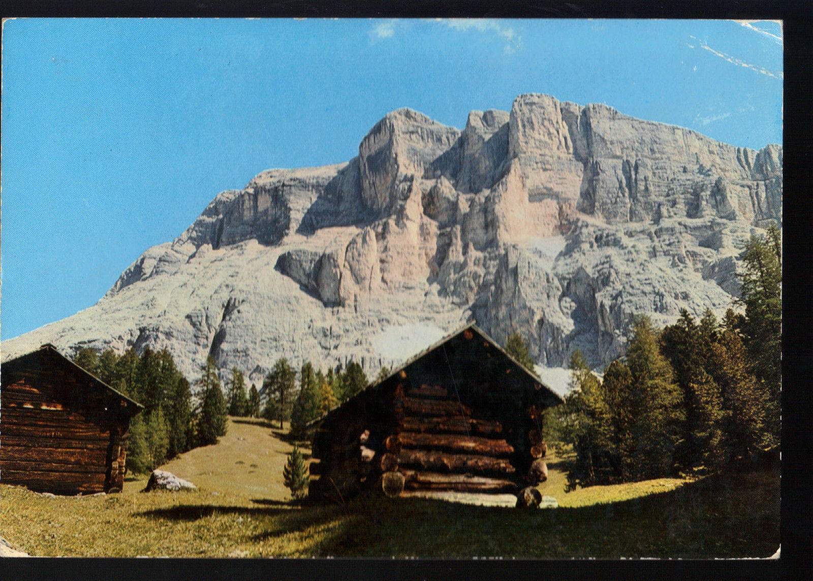 DOLOMITI - ALTA VAL BADIA VERSO IL MONTE CROCE - V1972