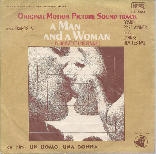 A MAN AND A WOMAN ( UN HOMME ET UNE FEMME ) - SAMBA SARAVAH = FRANCIS LAI