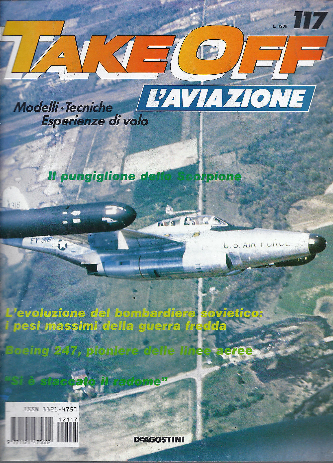 TAKE OFF  L'AVIAZIONE - fascicolo 117