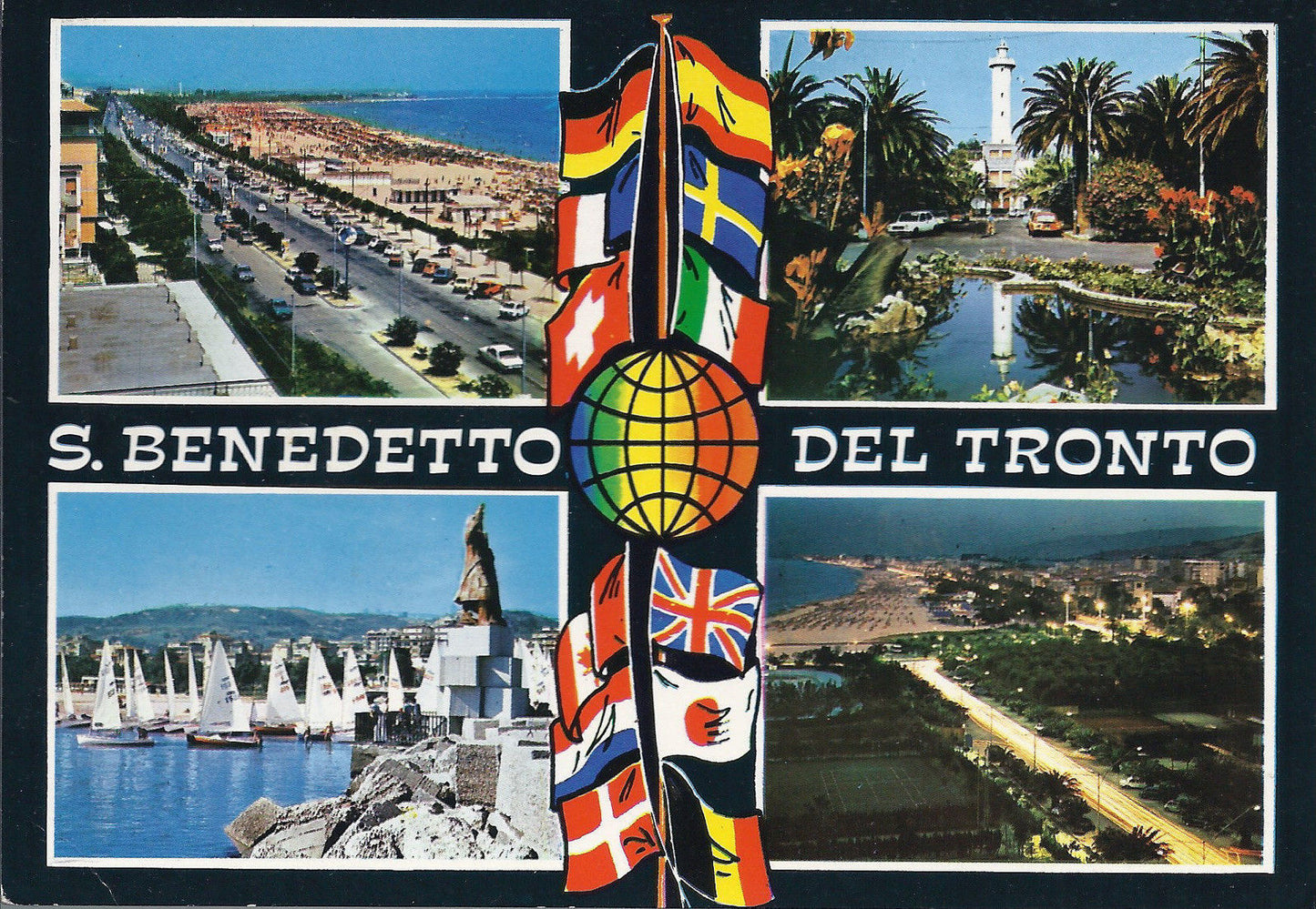 S. BENEDETTO DEL TRONTO - 4 VEDUTE - V1987