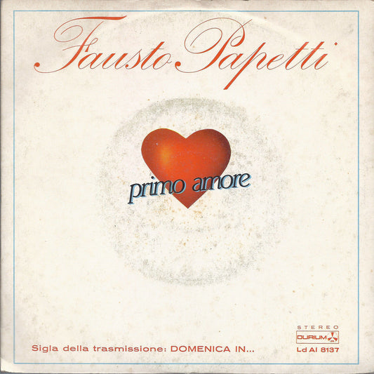 PRIMO AMORE - MONTENAPO - FAUSTO PAPETTI SAX