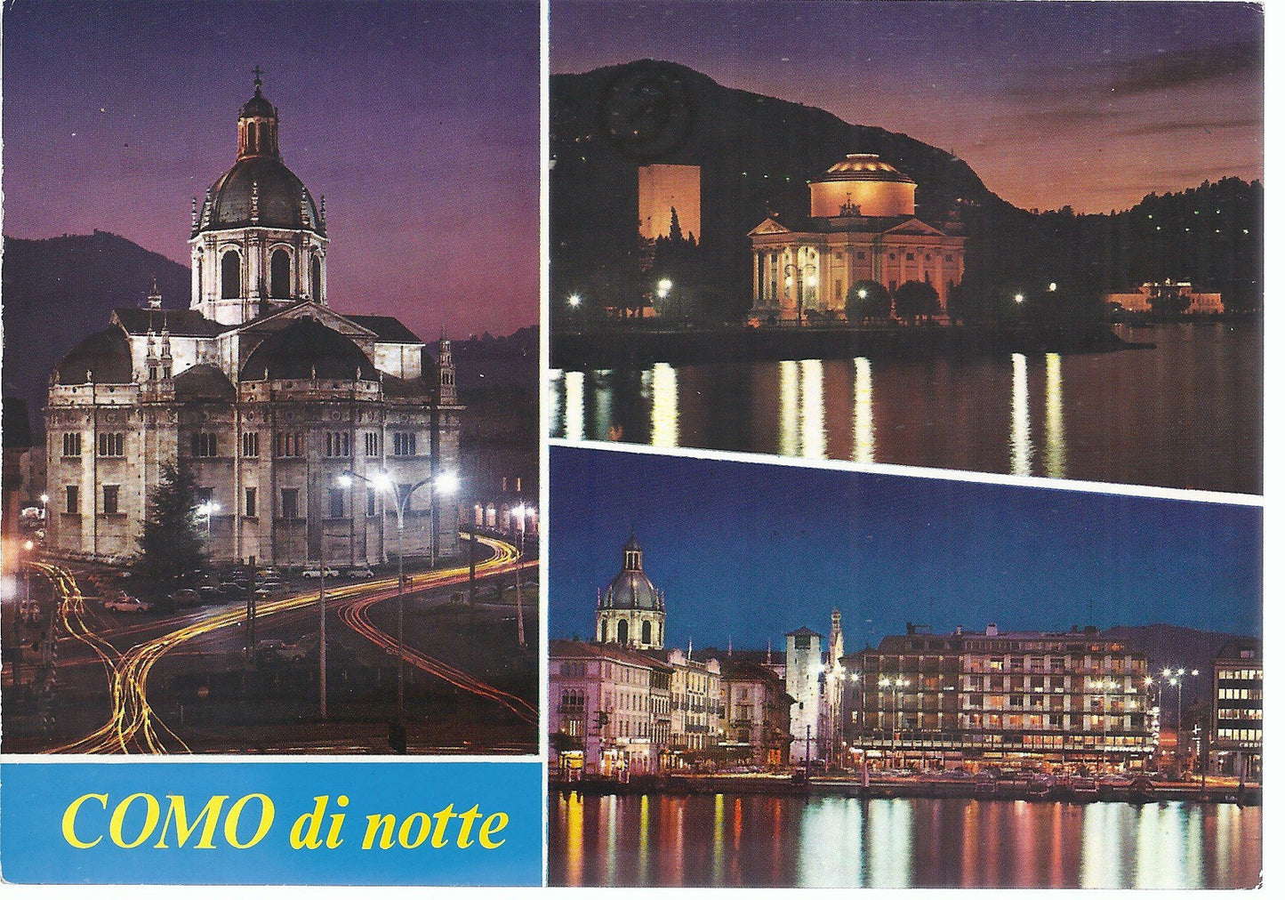 COMO DI NOTTE - 3 VEDUTE - VIB 1998 - FG