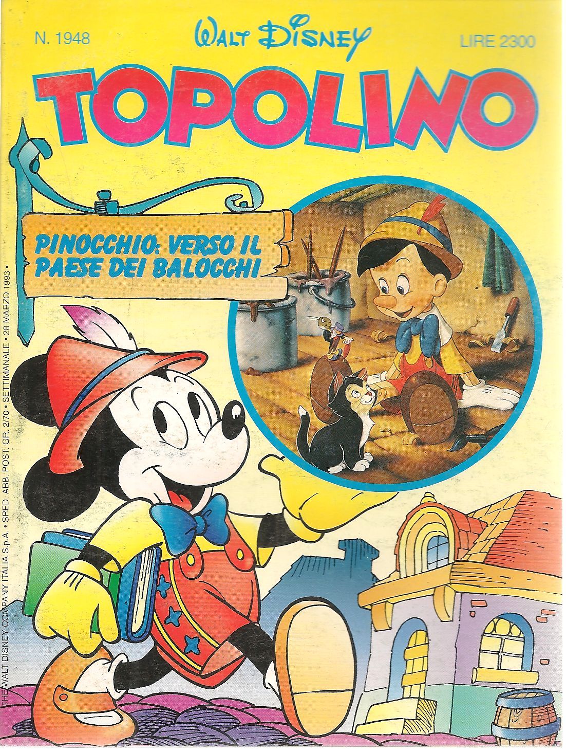 TOPOLINO N. 1948 - 28 MARZO 1993