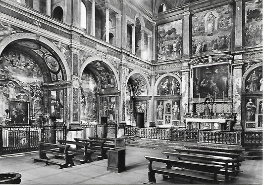 MILANO - CHIESA DI S. MAURIZIO AL MONASTERO MAGGIORE - INTERNO - NV