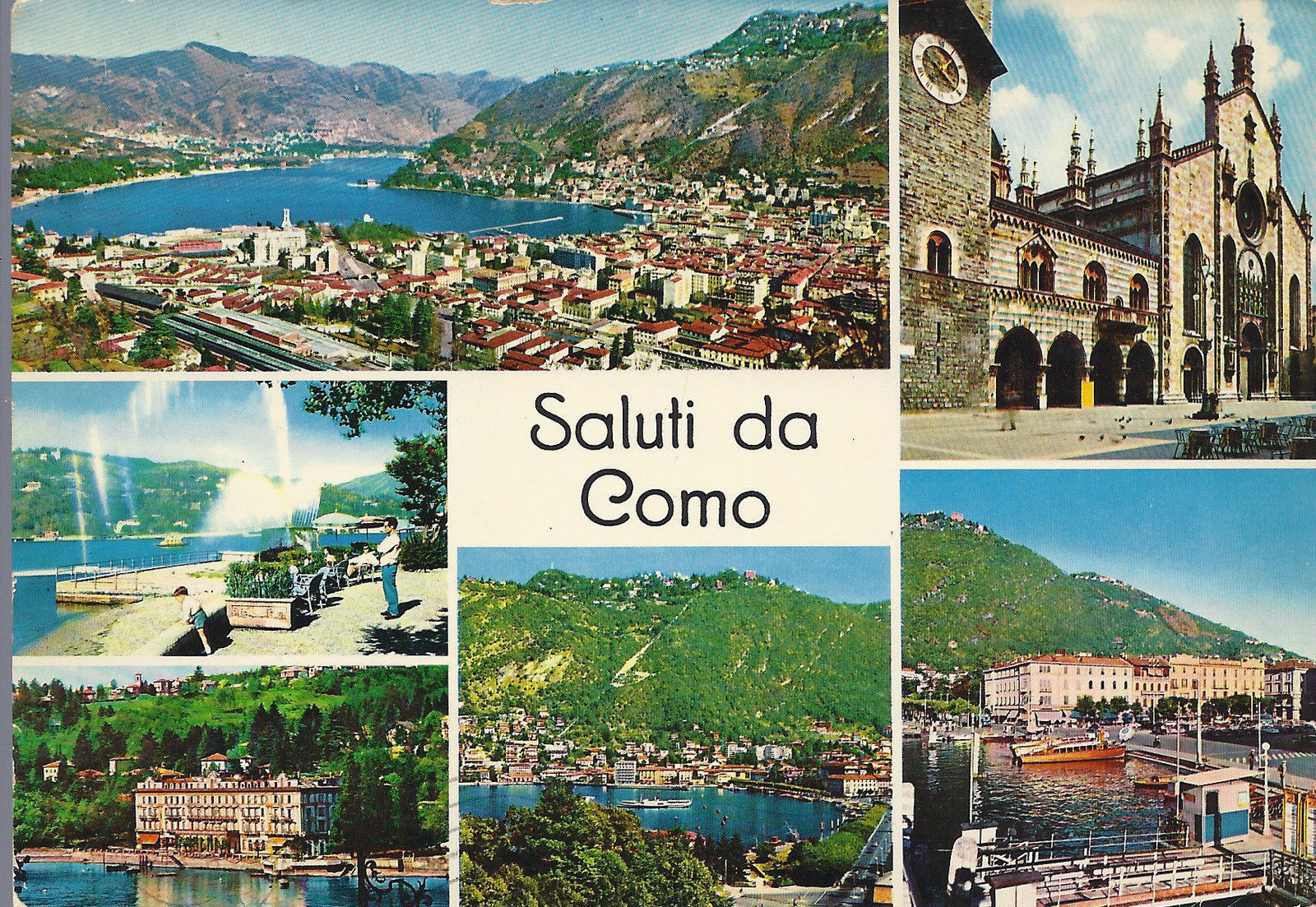 COMO - SALUTI - 6 VEDUTE - V 1981 - FG