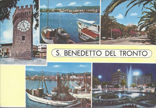 S. BENEDETTO DEL TRONTO - 5 VEDUTINE - V1970