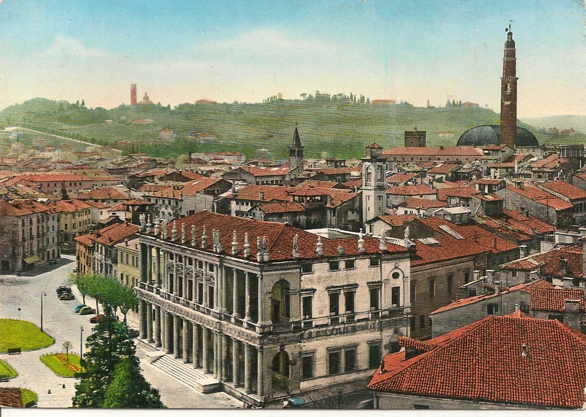 VICENZA - PANORAMA- ACQUARELLATA - V