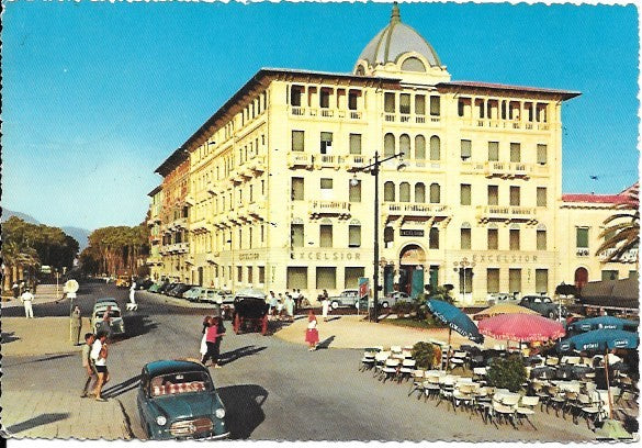 VIAREGGIO - PIAZZA PUCCINI E HOTEL EXCELSIOR - V1957