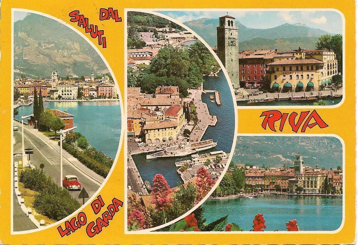 RIVA DEL GARDA - 4 VEDUTINE - V1985