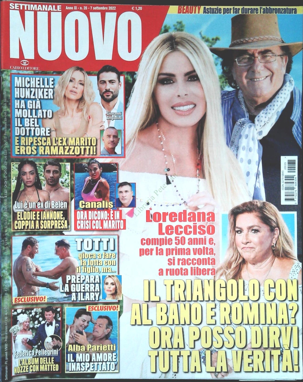 SETTIMANALE NUOVO 7 SETTEMBRE 2022 - LECCISO-HUNZIKER-ELODIE-OUTLET DEL LIBRO