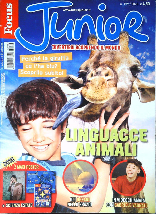 FOCUS JUNIOR N. 199 - LINGUACCE ANIMALI - OUTLET DEL LIBRO