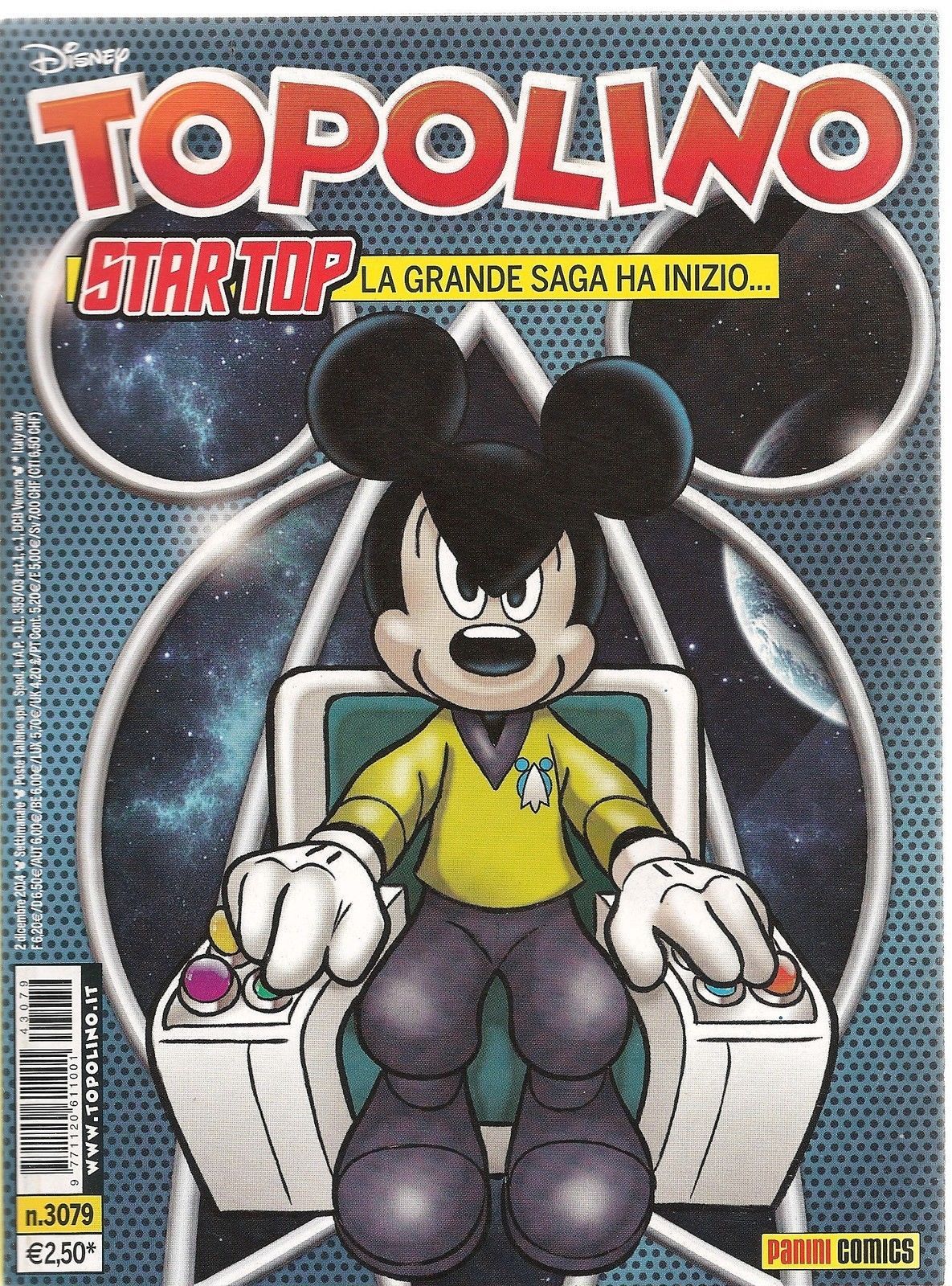 TOPOLINO N° 3079 - 2 DICEMBRE 2014