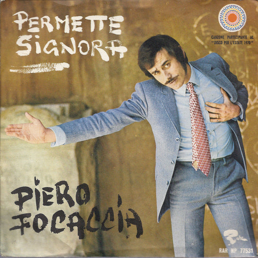 PERMETTE SIGNORA - SUONO LA FISARMONICA = PIERO FOCACCIA