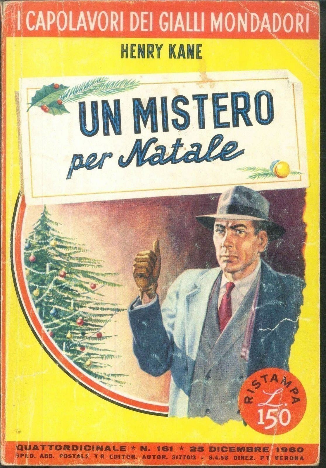 UN MISTERO PER NATALE - HENRY KANE