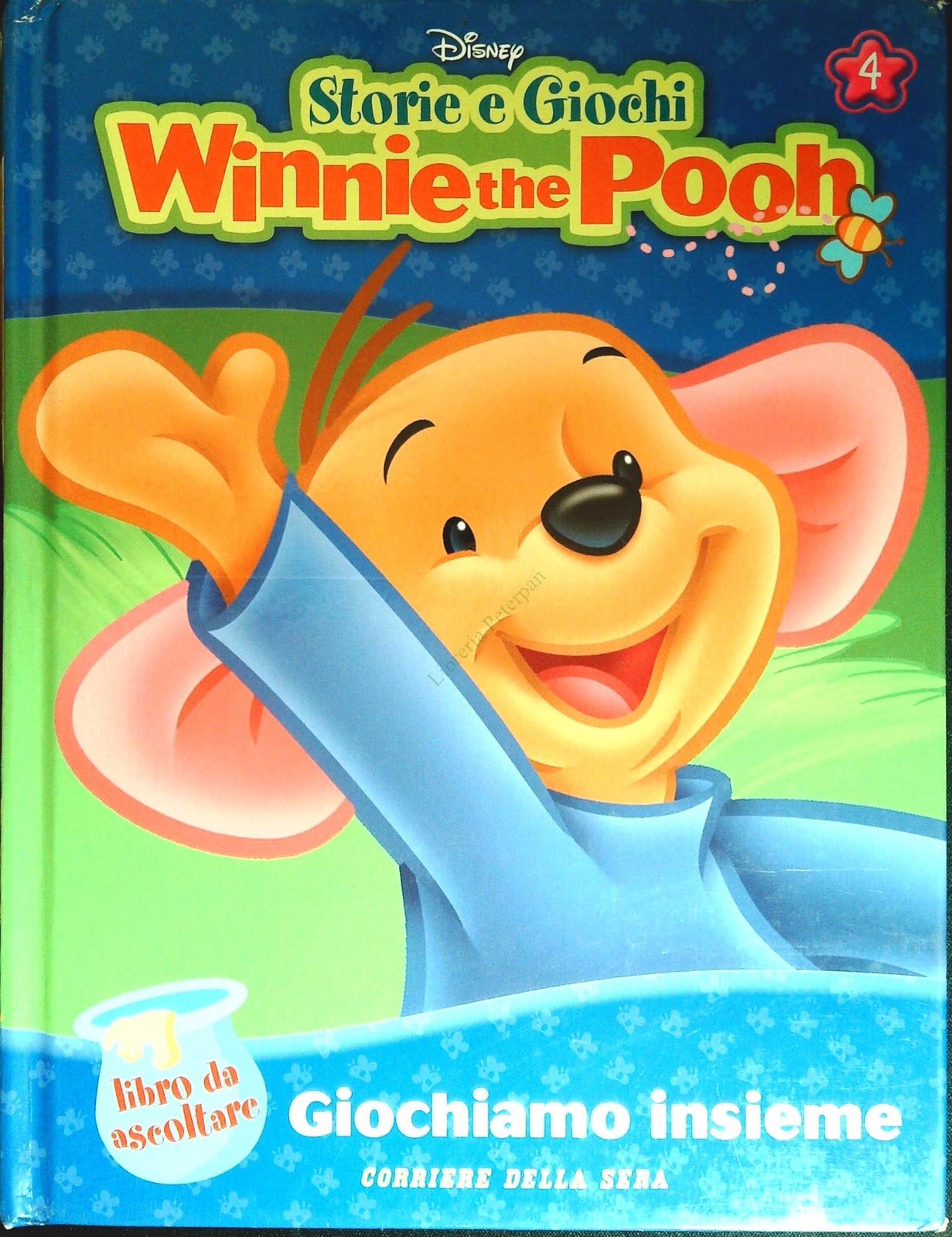 WINNIE THE POOH - GIOCHIAMO INSIEME - CORRIERE 2007- OUTLET SOLO LIBRO