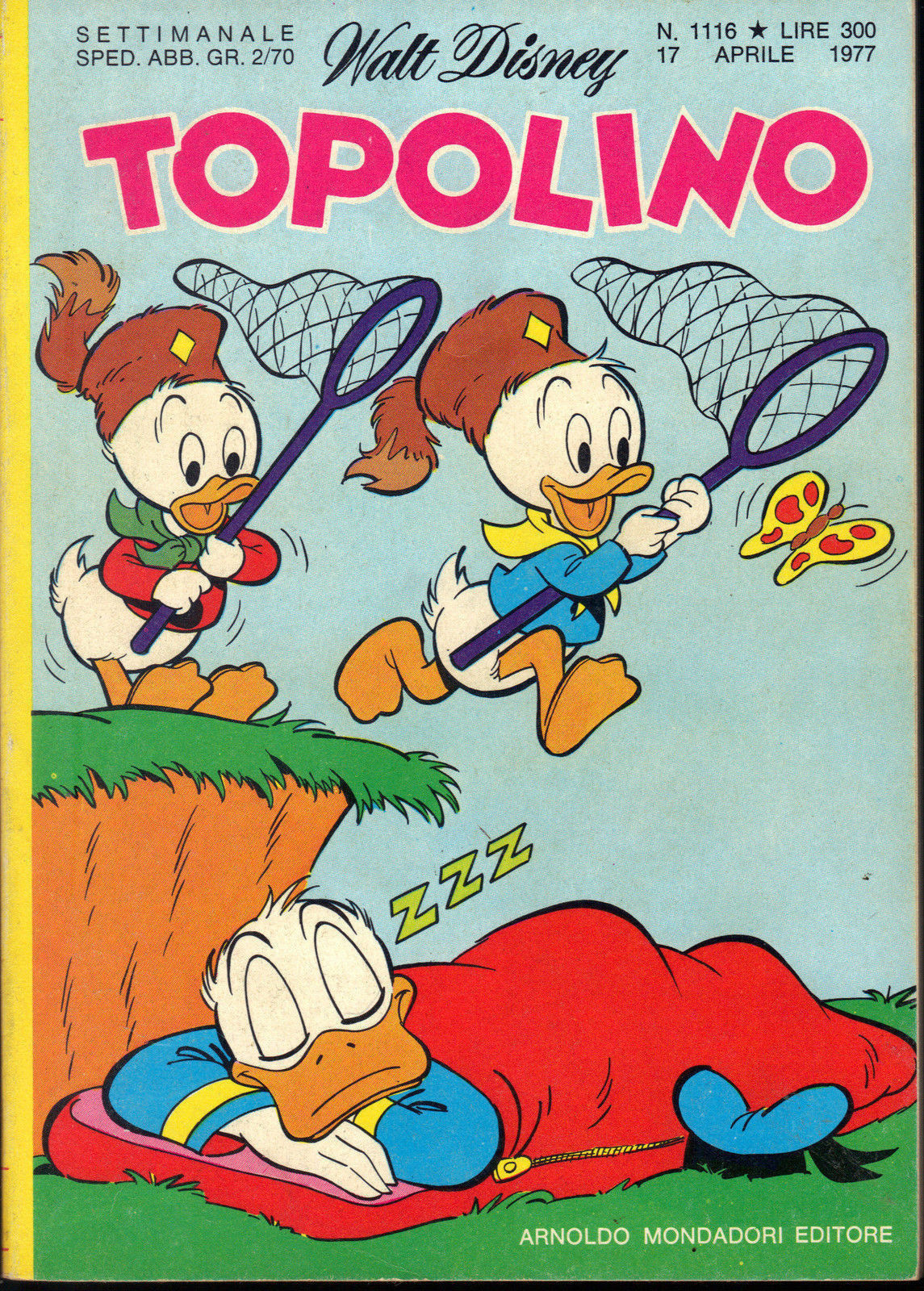 TOPOLINO N° 1116 - 17 APRILE 1977
