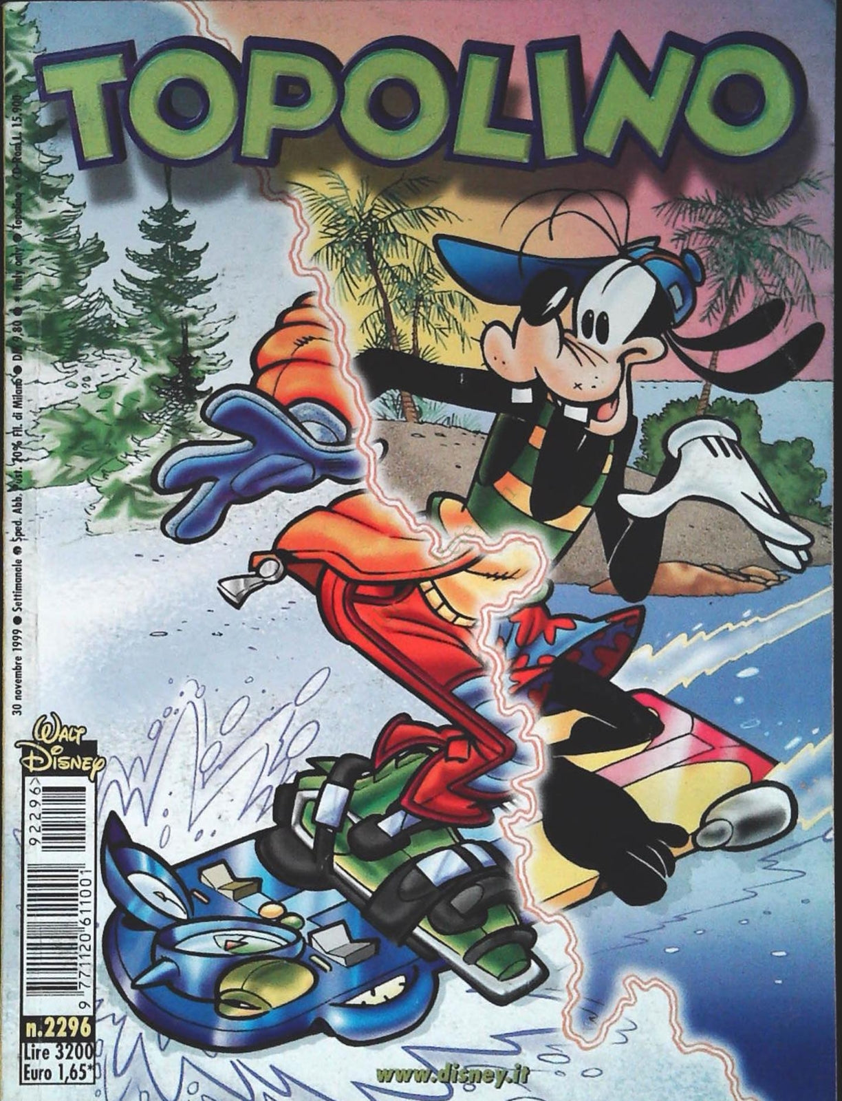 TOPOLINO N. 2296 - 30 NOVEMBRE 1999
