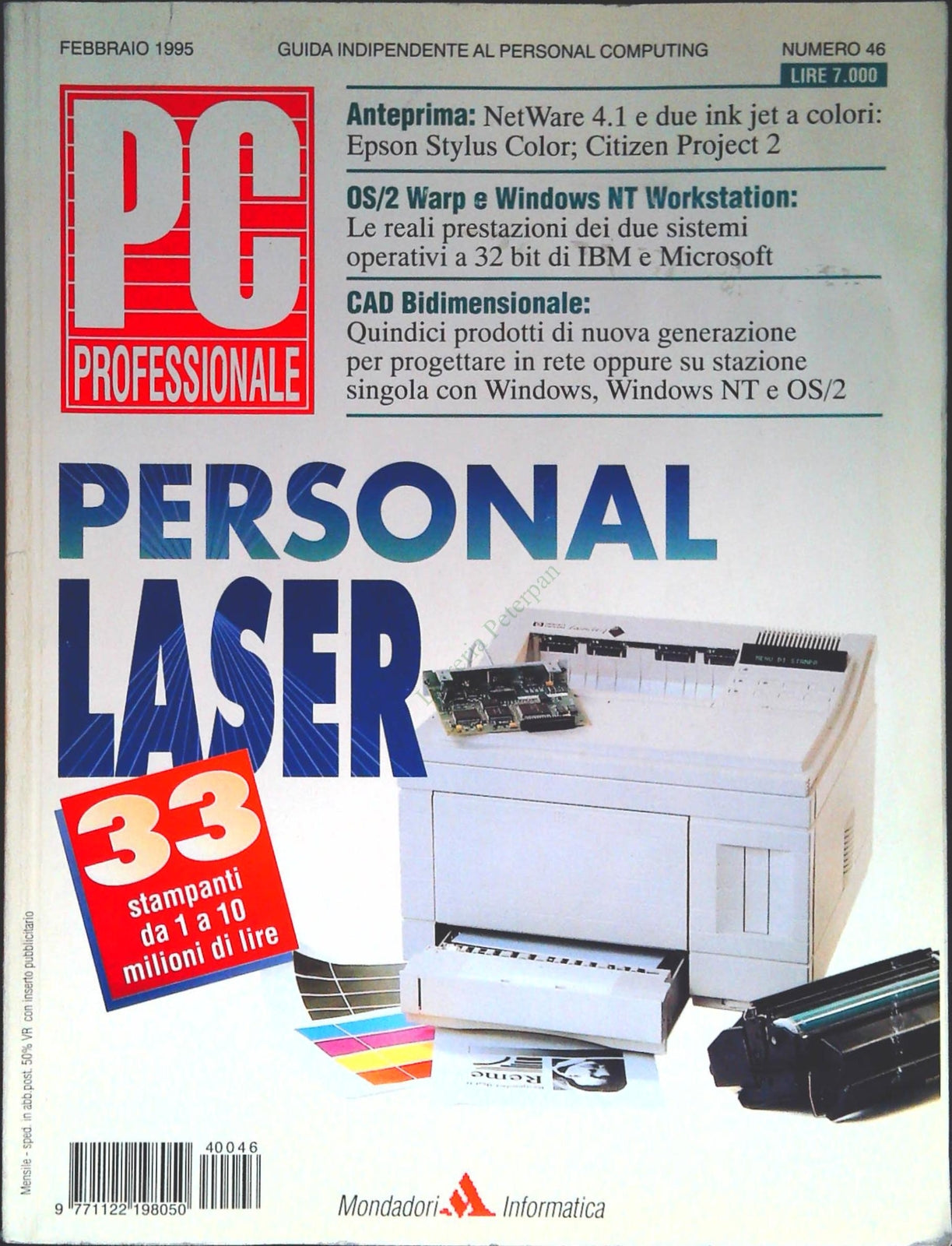 PC PROFESSIONALE N. 46 FEBBRAIO 1995
