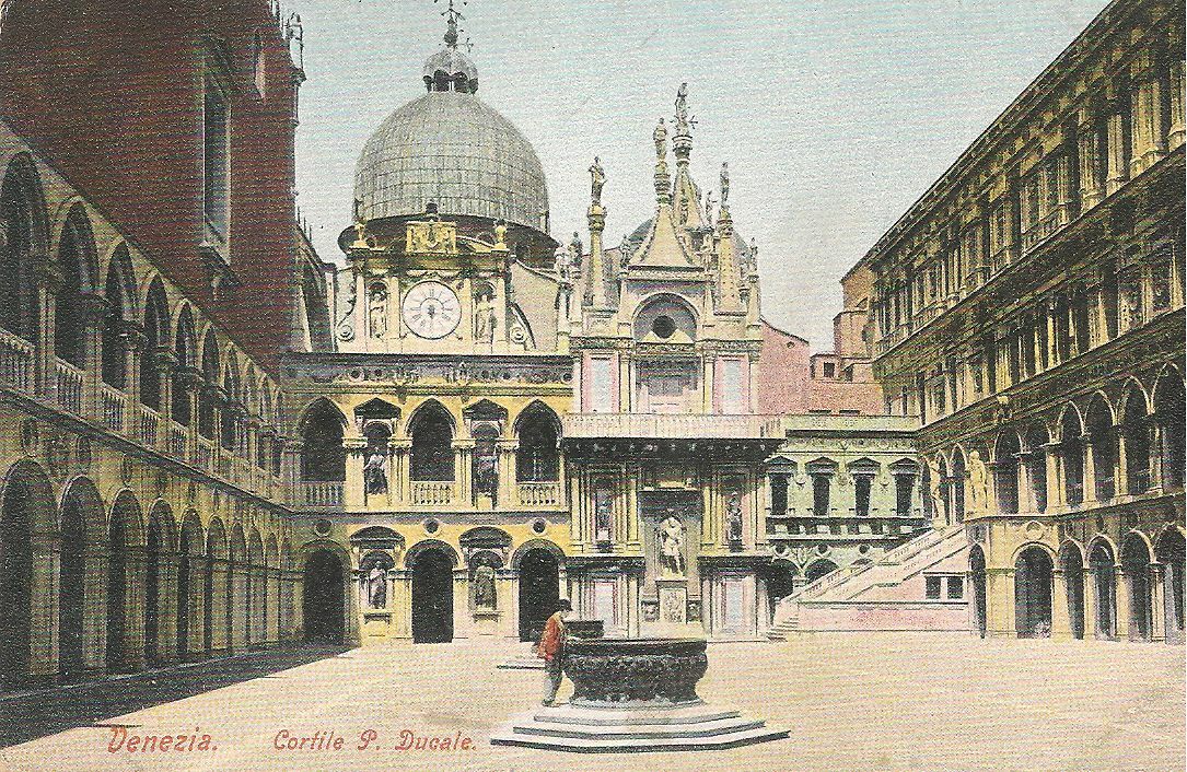 VENEZIA - CORTILE P. DUCALE - NV