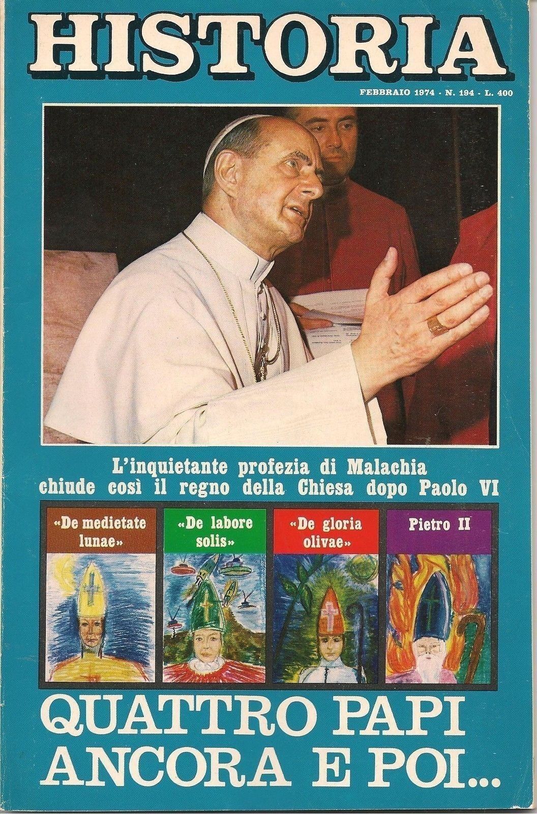 HISTORIA N 194 - FEBBRAIO 1974