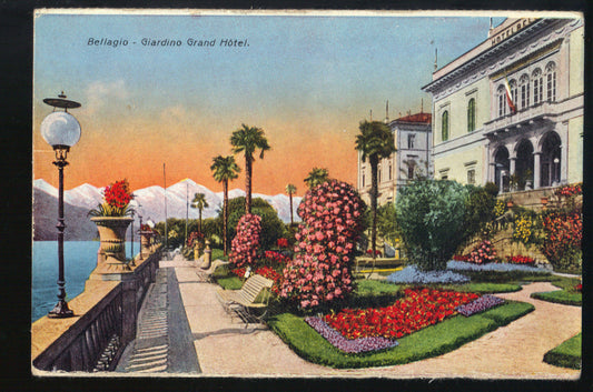 BELLAGIO - GIARDINO GRAND HOTEL - NV - DISEGNATA