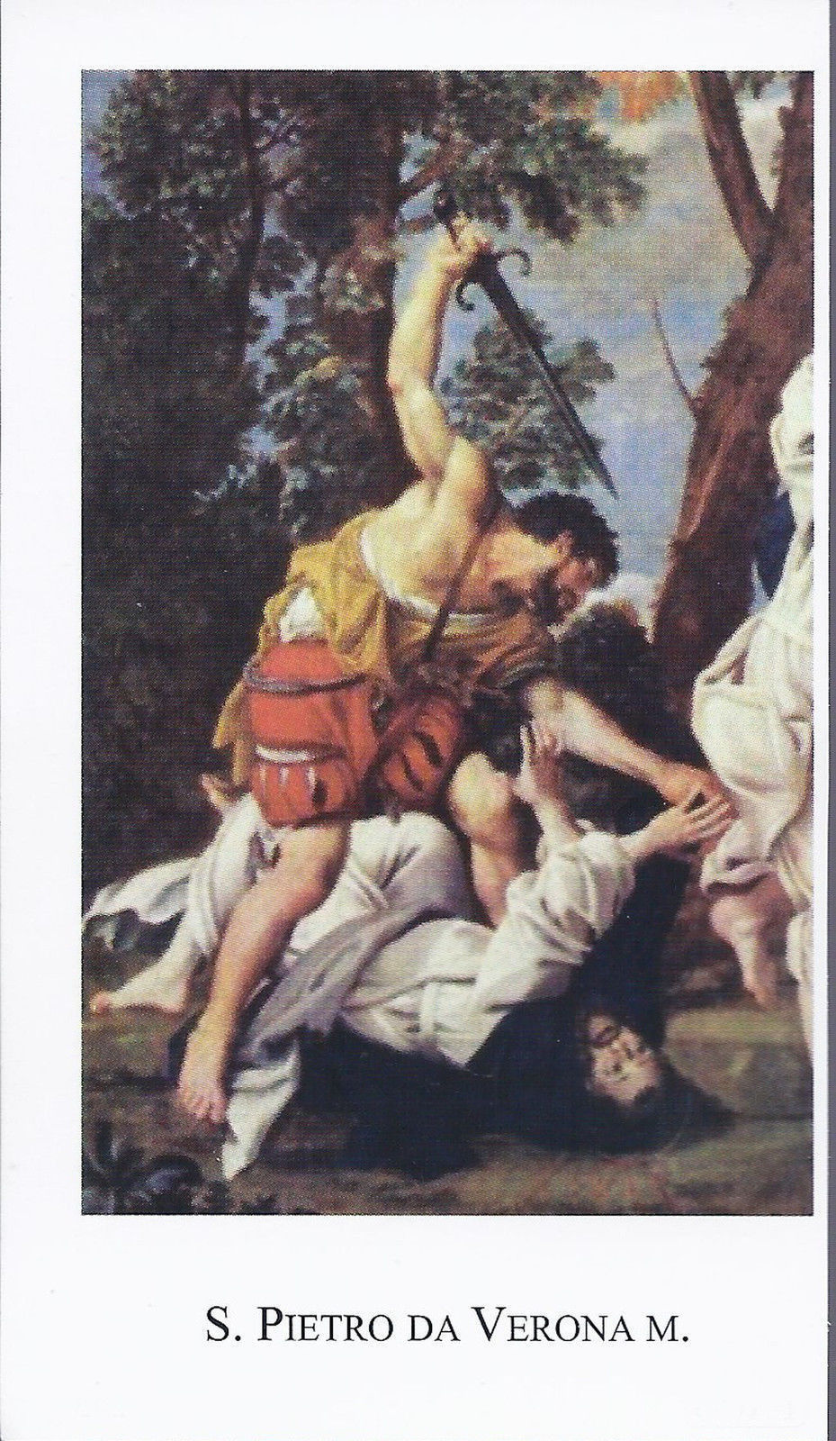 S. PIETRO DA VERONA Martire - SANTINO - AS013-205 - Ed. Paco