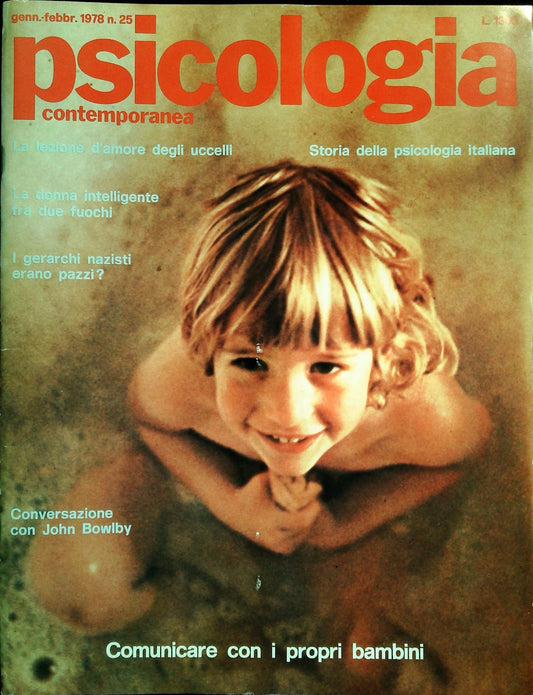 PSICOLOGIA CONTEMPORANEA N. 25 - COMUNICARE COI PRORPI BAMBINI-OUTLET LIBRO