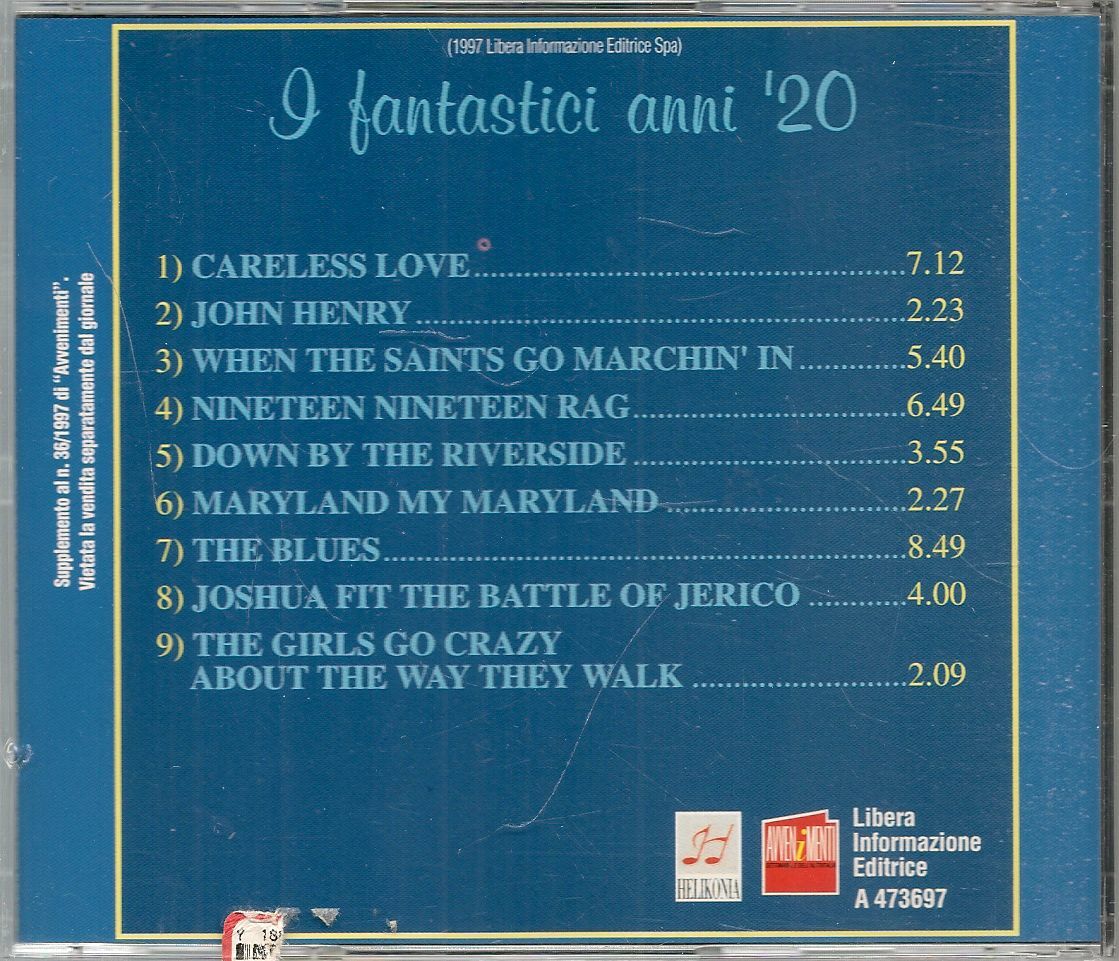 CLASSICO JAZZ - SWEETWATER JAZZ BAND - CD