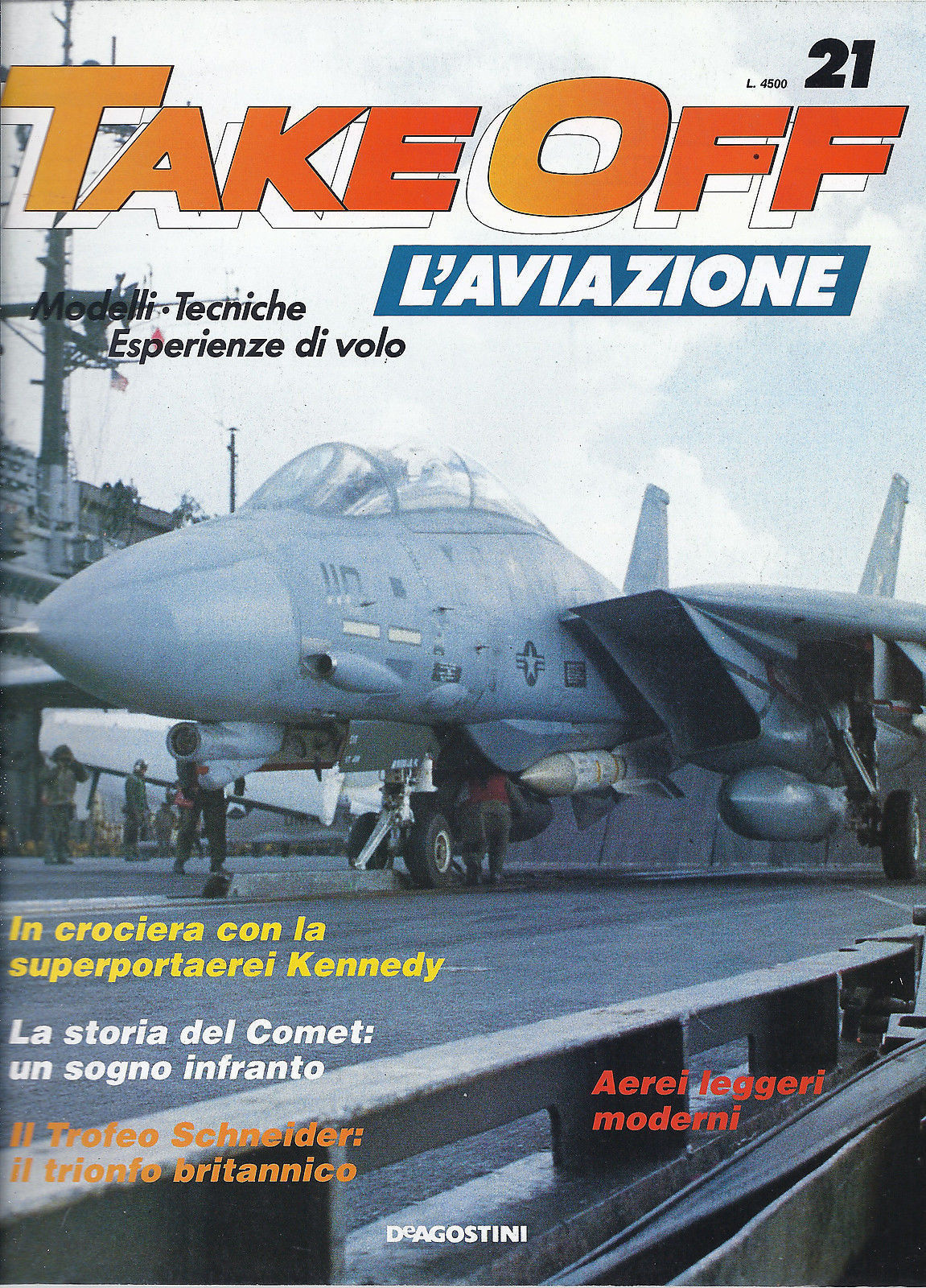 TAKE OFF  L'AVIAZIONE - fascicolo 21