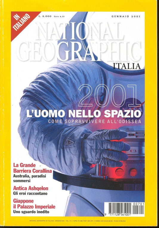 NATIONAL GEOGRAPHIC ITALIA - GENNAIO 2001