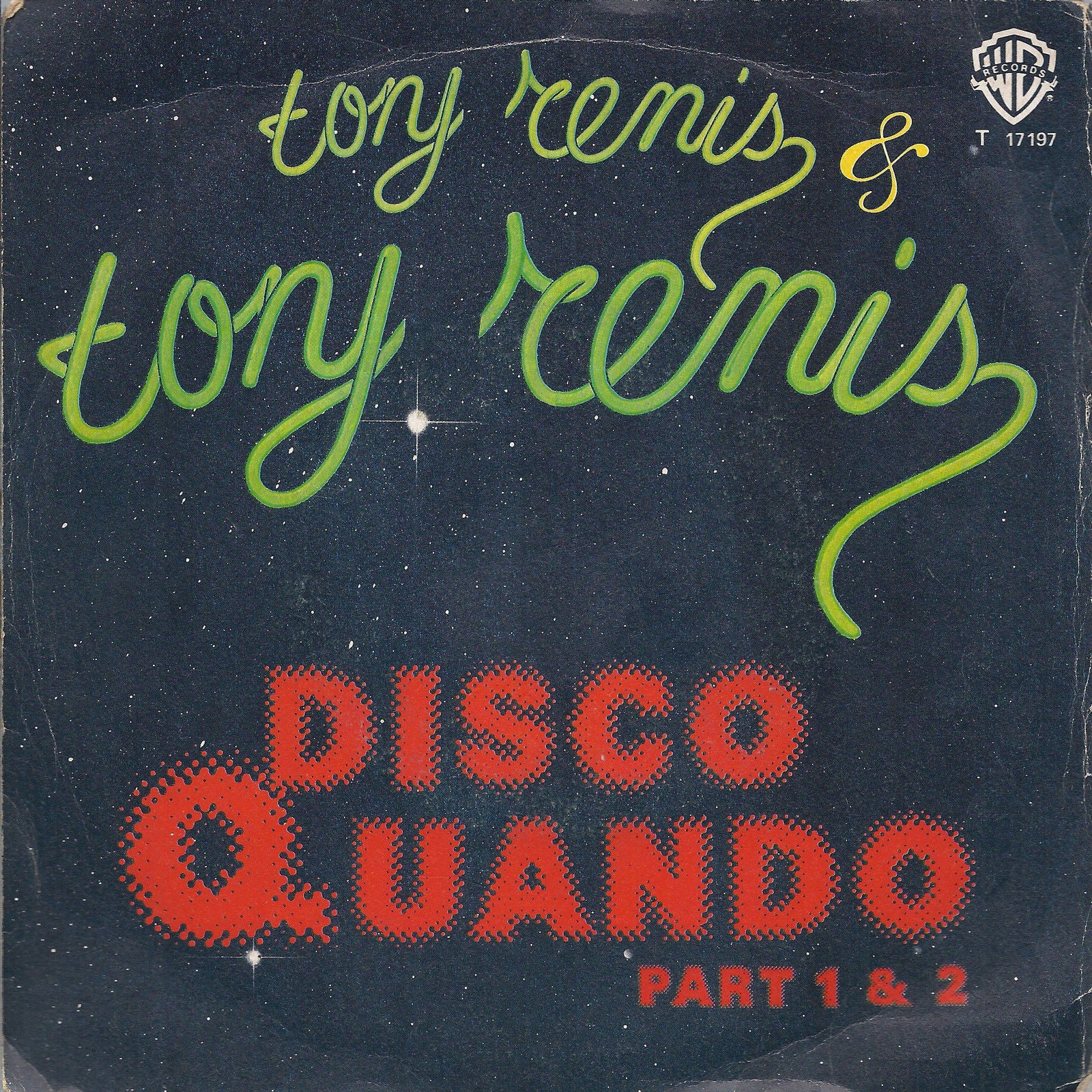 DISCO QUANDO Part 1 - Part 2 # TONY RENIS