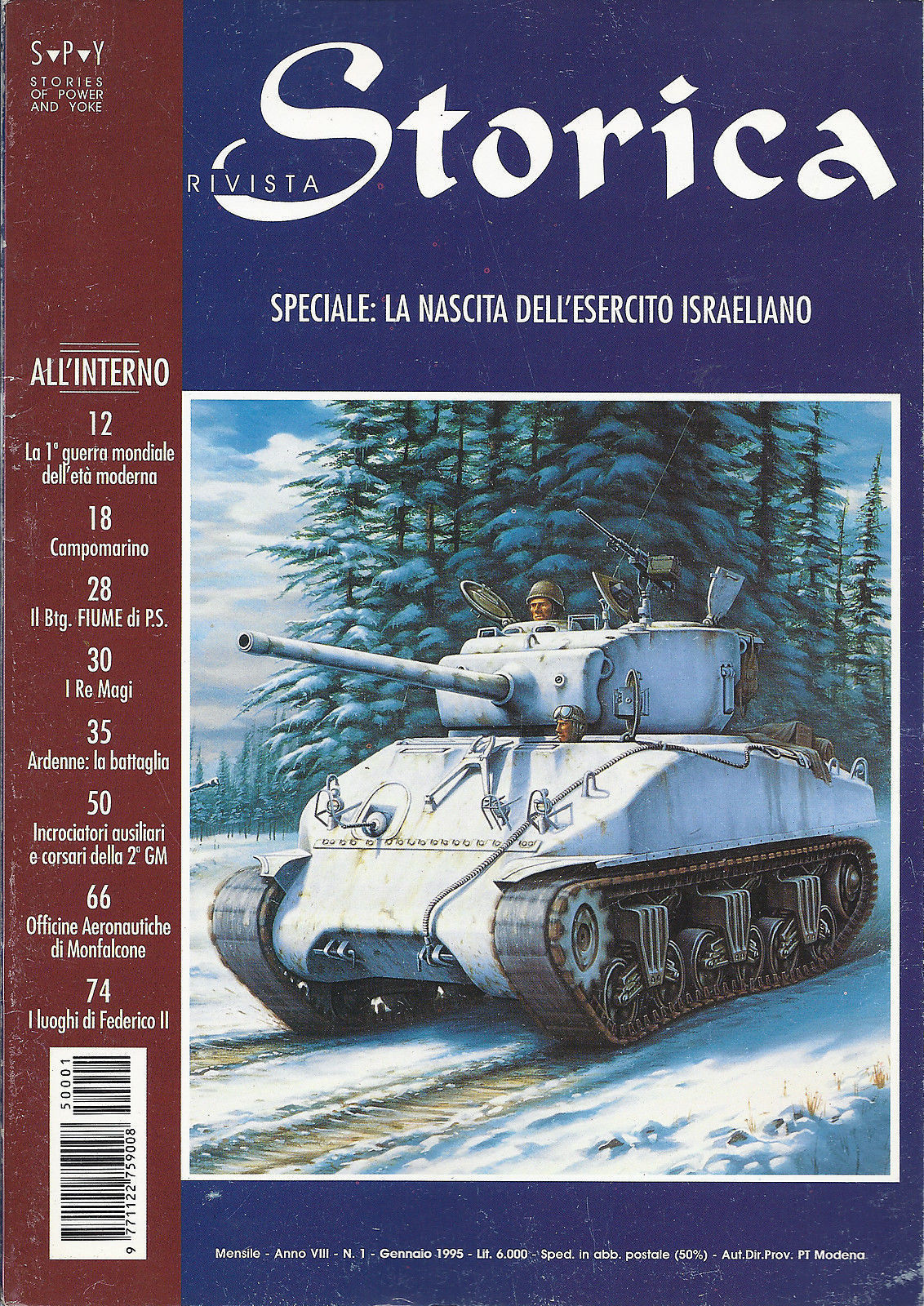 S.P.Y RIVISTA STORICA - GENNAIO 1995