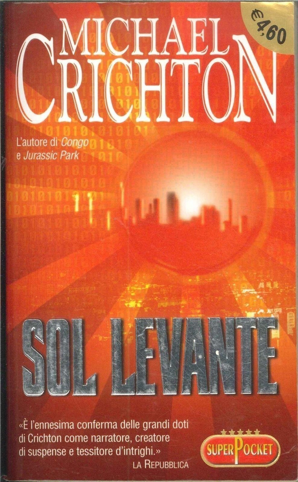 SOL LEVANTE - MICHAEL CRICHTON