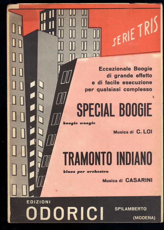 SPECIAL BOOGIE (C. Loi) - TRAMONTO INDIANO (Casarini) # SPARTITO