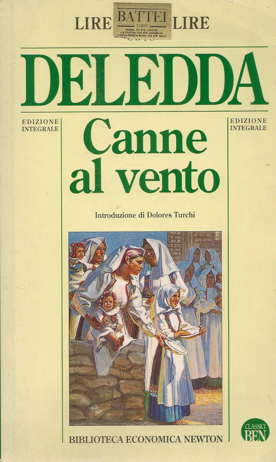 CANNE AL VENTO - GRZIA DELEDDA