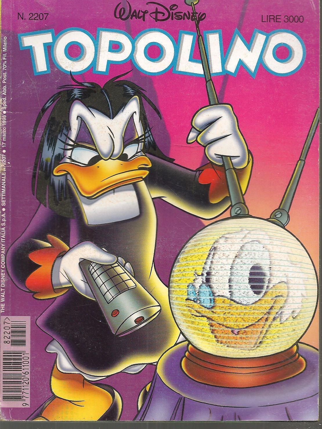 TOPOLINO N. 2207 - 17 MARZO 1998