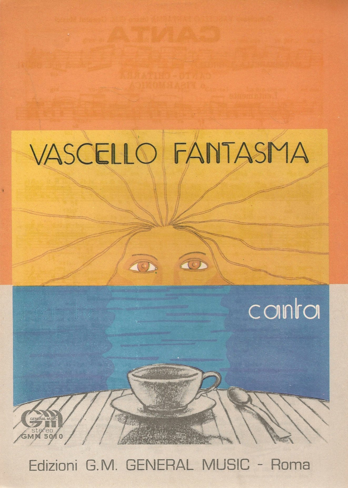 CANTA - VASCELLO FANTASMA - SPARTITO-SHEET MUSIC