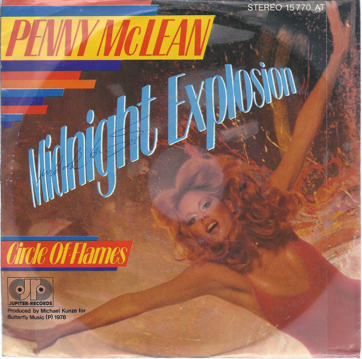 MIDNIGHT EXPLOSION - CIRCLE OF FLAMES # PENNY MC LEAN