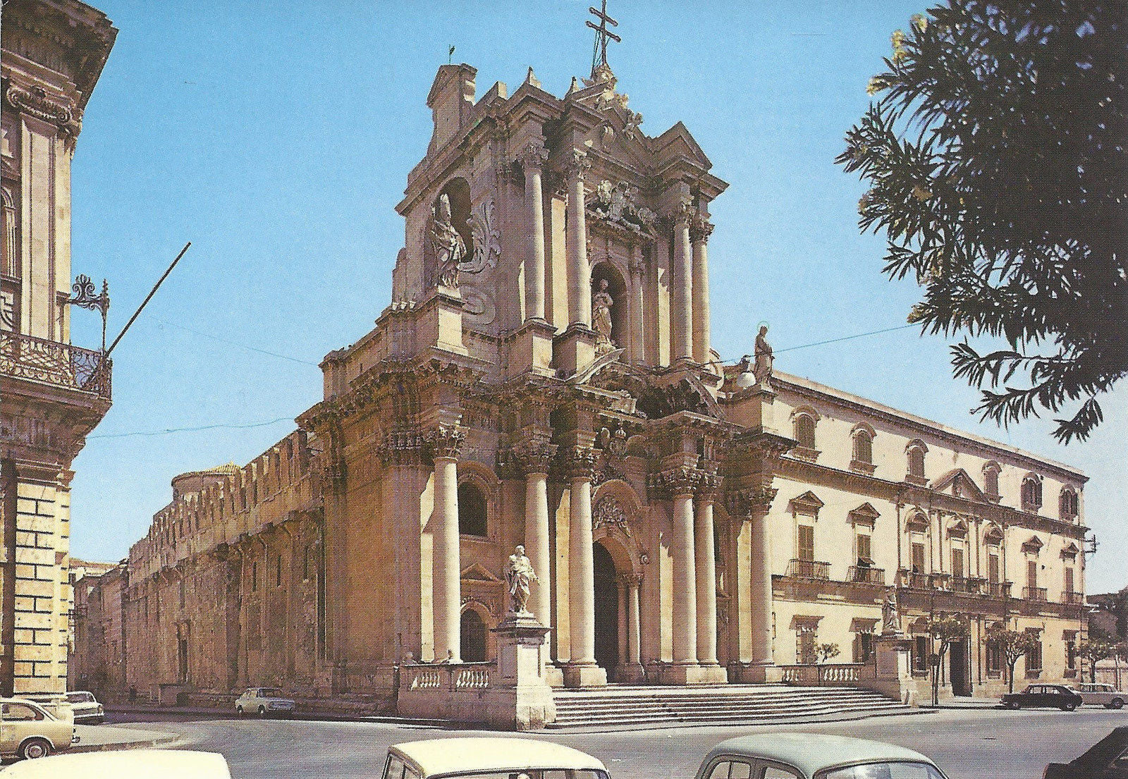 SIRACUSA - CATTEDRALE E TEMPIO DI MINERVA - NV